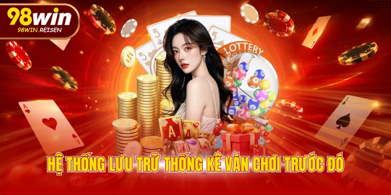 Hệ thống lưu trữ thống kê ván chơi trước đó