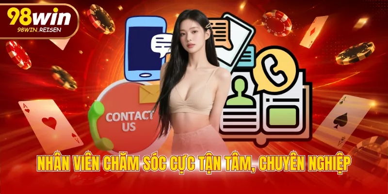 Nhân viên chăm sóc cực tận tâm, chuyên nghiệp